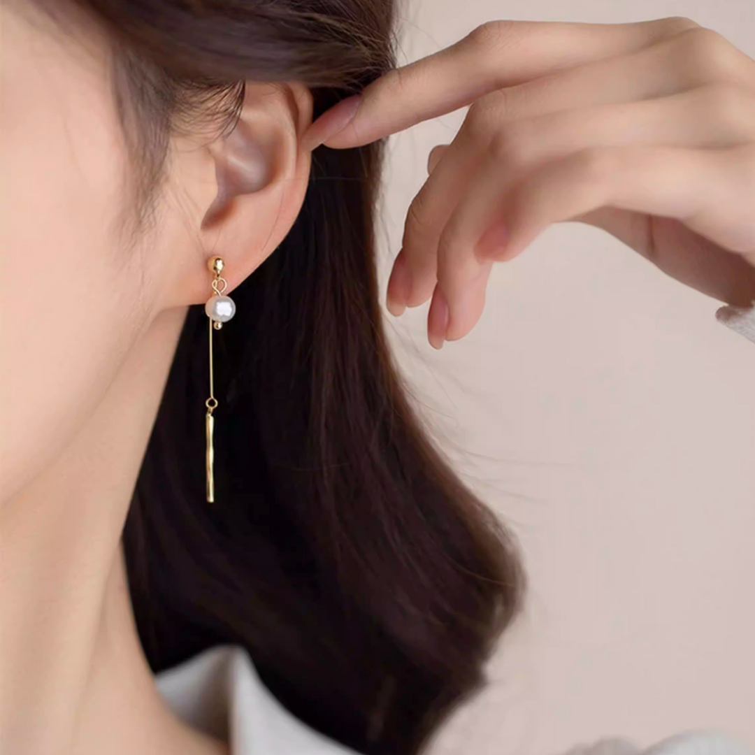 【新作｜1/19(月)〜】天然淡水パール × ロングチェーン【ノンホール（フラットタイプ）】