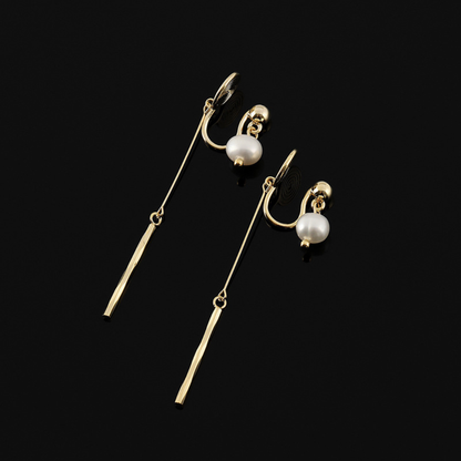 【新作｜1/19(月)〜】天然淡水パール × ロングチェーン【ノンホール（フラットタイプ）】