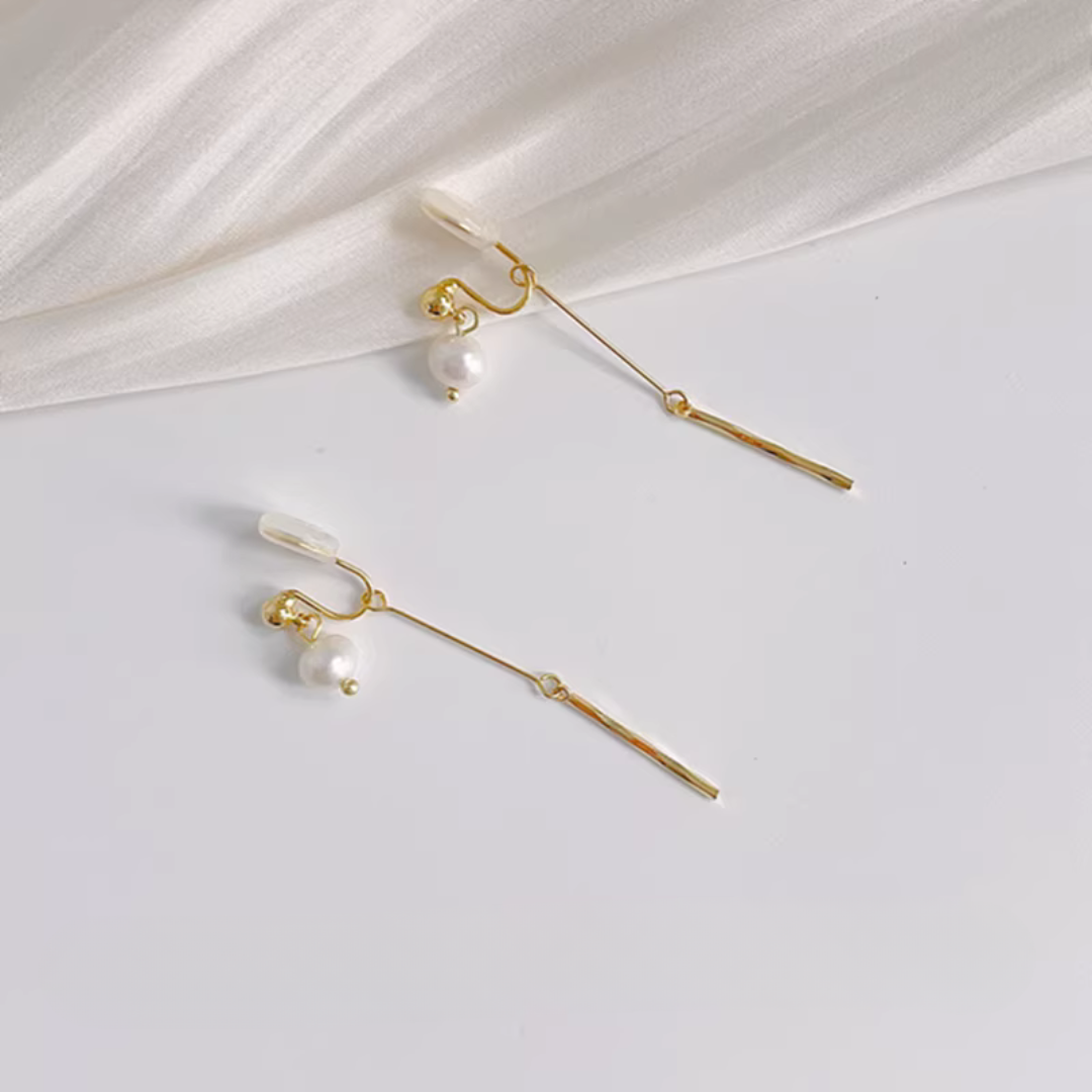 【新作｜1/19(月)〜】天然淡水パール × ロングチェーン【ノンホール（フラットタイプ）】